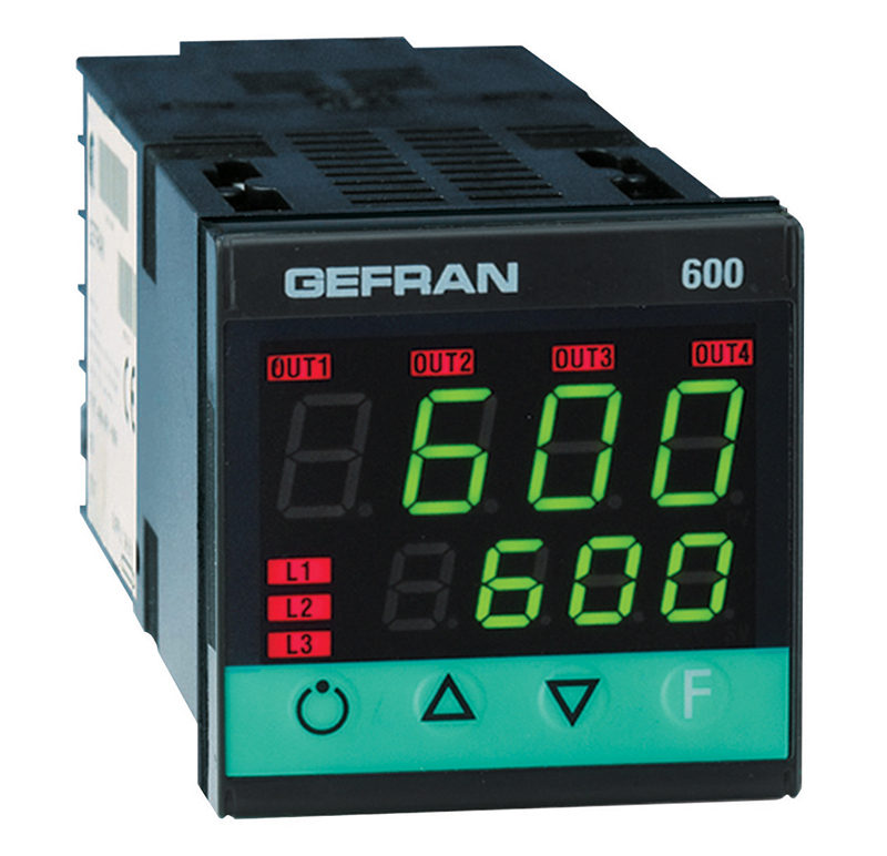 GEFRAN控制器-可編程單元 Basic models 600 PID Controller, 1/16 DIN