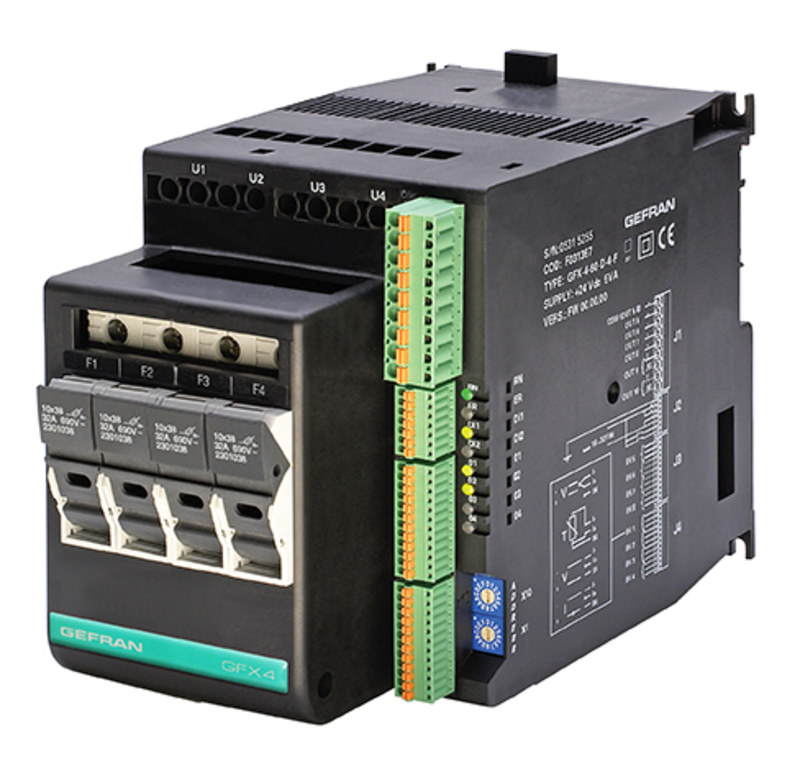 GEFRAN控制器-可編程單元 Multifunction Models GFXTermo4 PID Controller 4 loops for DIN rail