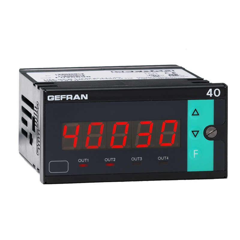 GEFRAN指示器和報警單元 Temperature, position linear inputs 40T96 Indicator/Alarm Unit